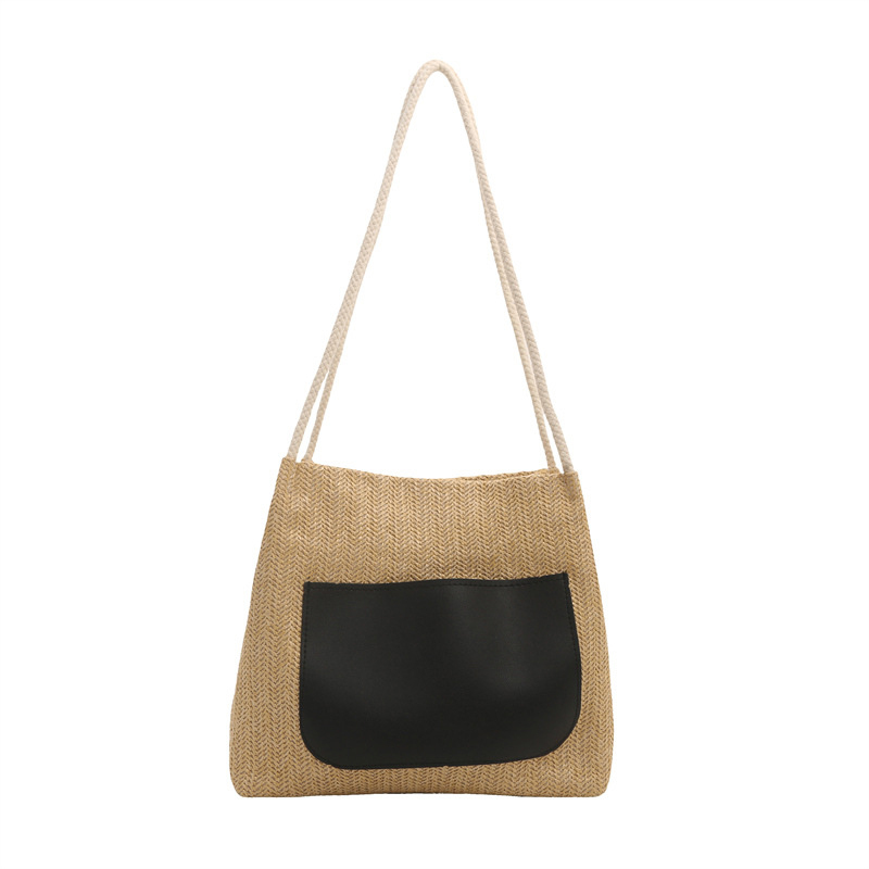 Summer New Retro Woven Tote Bag