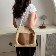 Summer New Retro Woven Tote Bag