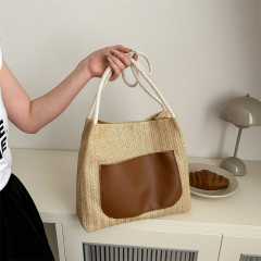 Summer New Retro Woven Tote Bag