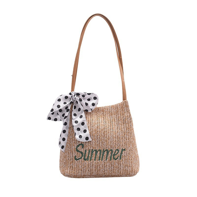 Summer Straw Tote Bags