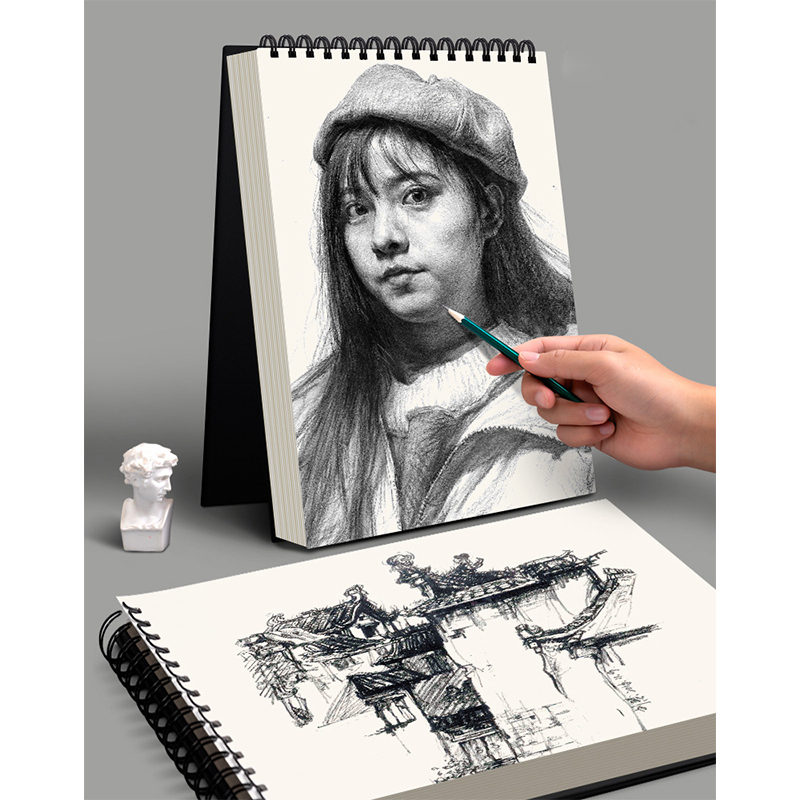 Upturned Sketch Book