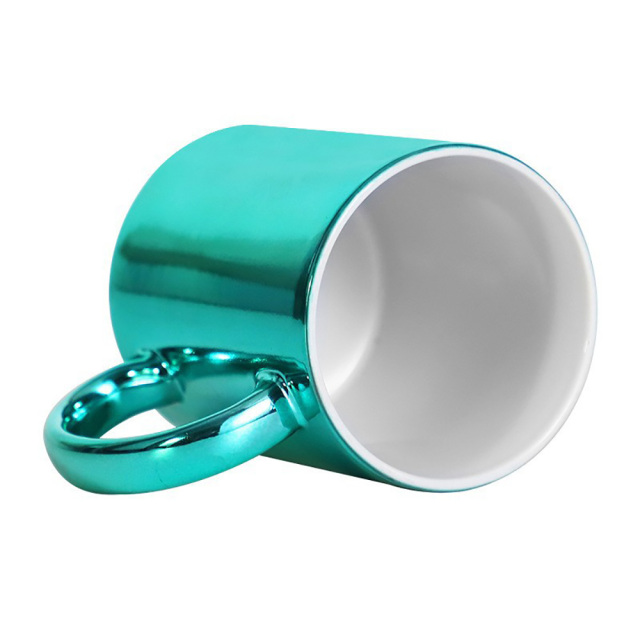11oz Electroplate Ceramic Mugs