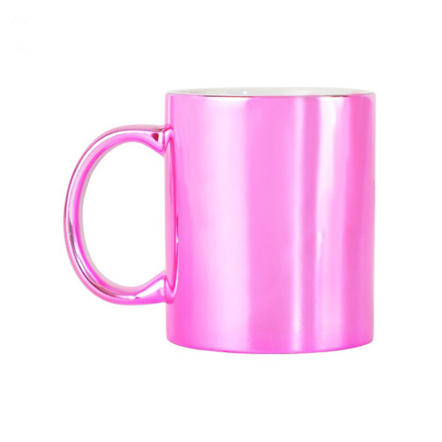 11oz Electroplate Ceramic Mugs