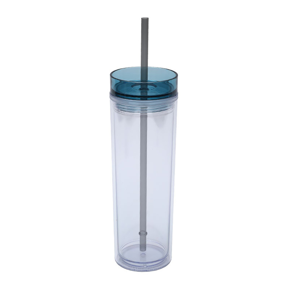 16Oz Double Wall Clear Plastic Tumblers