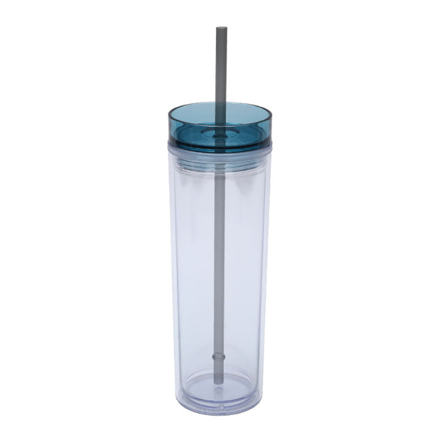 16Oz Double Wall Clear Plastic Tumblers