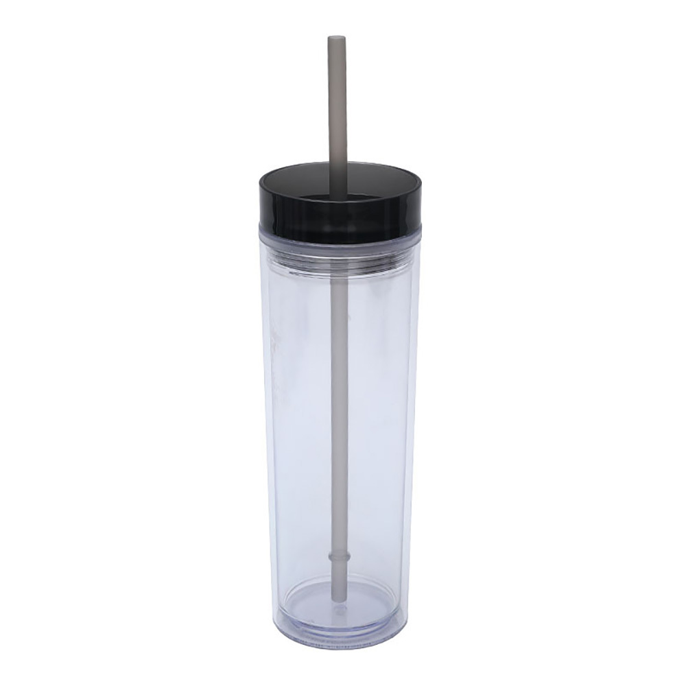 16Oz Double Wall Clear Plastic Tumblers