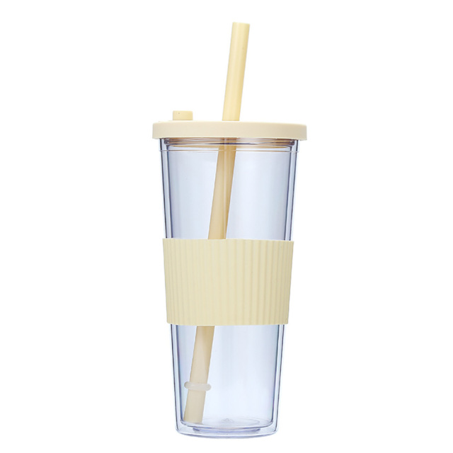 24 oz Double Wall Tumbler With Silicone Sleeve