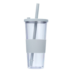 24 oz Double Wall Tumbler With Silicone Sleeve