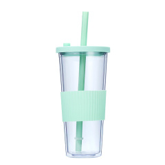 24 oz Double Wall Tumbler With Silicone Sleeve