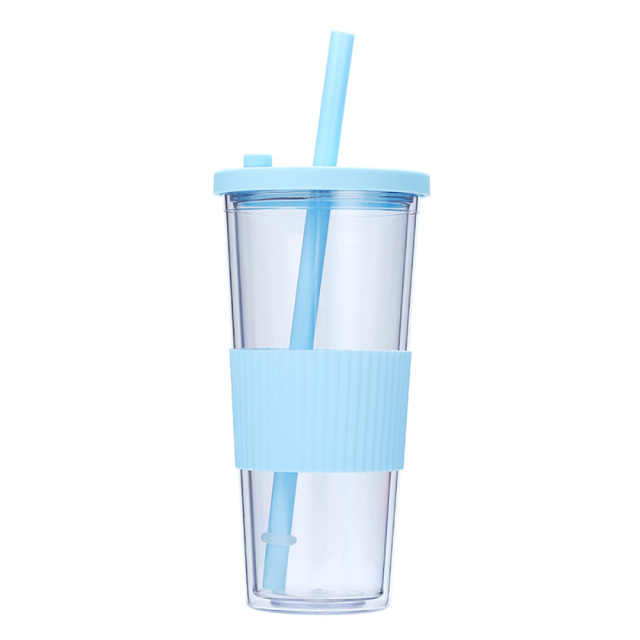 24 oz Double Wall Tumbler With Silicone Sleeve