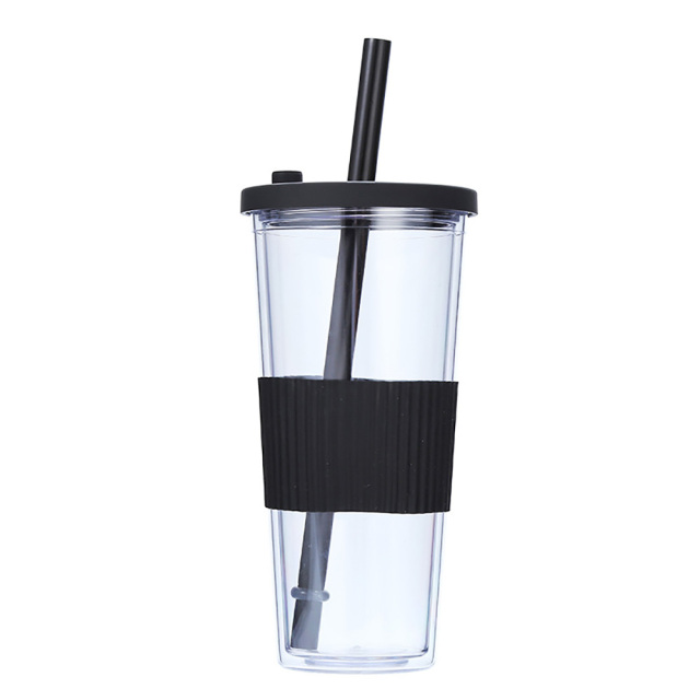 24 oz Double Wall Tumbler With Silicone Sleeve