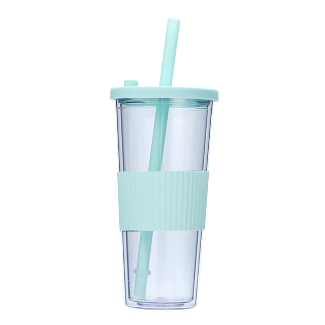 24 oz Double Wall Tumbler With Silicone Sleeve