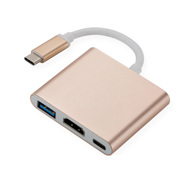 3 In 1 Laptop Adapter Hub