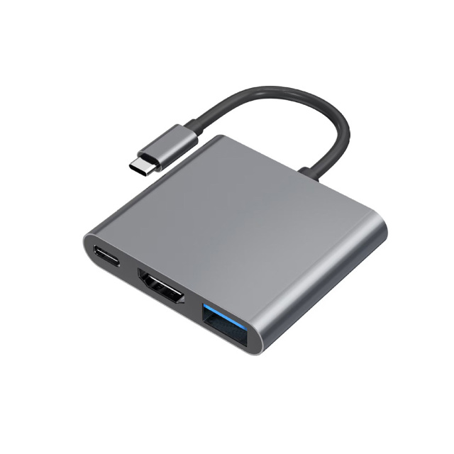 3 In 1 Laptop Adapter Hub