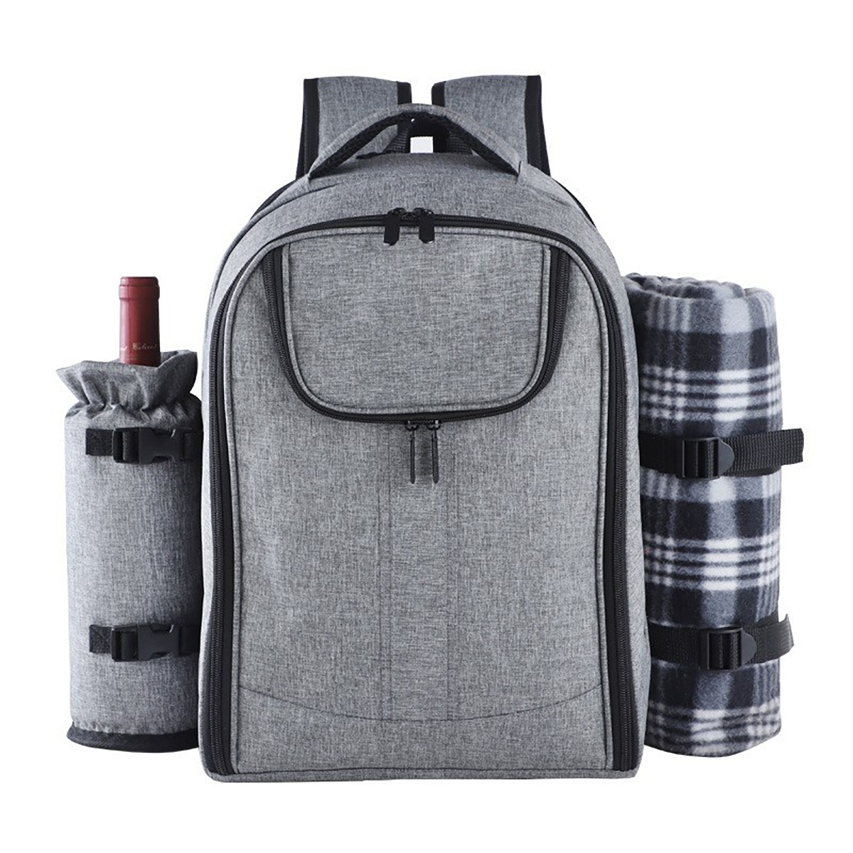 4 Person Picnic Insulated Bag With Tableware