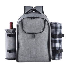 4 Person Picnic Insulated Bag With Tableware