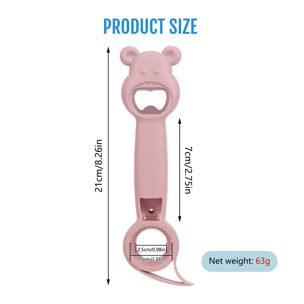 4 in 1 Multi Function Can Opener Bottle
