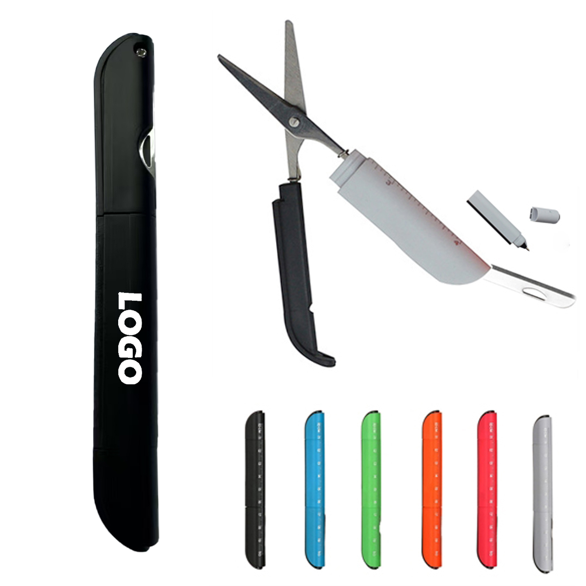 4 in 1 Multifunction Ballpoint Pen