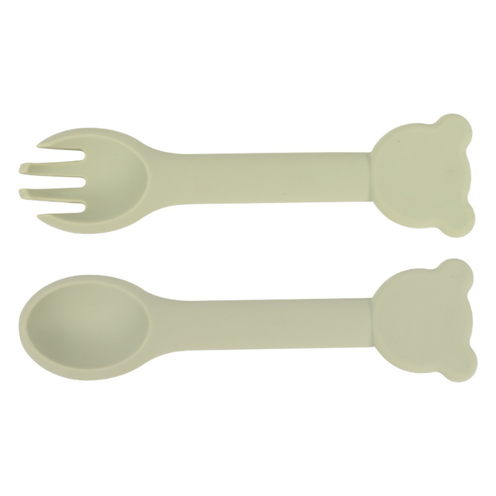 Foldable Stainless Steel Spoon With Keychain