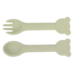 Foldable Stainless Steel Spoon With Keychain