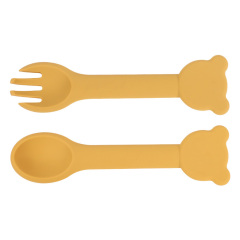 Foldable Stainless Steel Spoon With Keychain