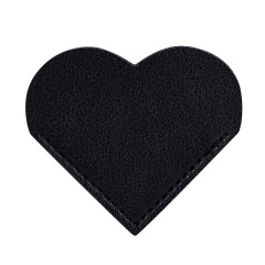 Leather Bookmarks With Heart Shape