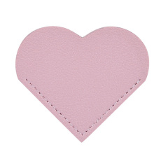 Leather Bookmarks With Heart Shape