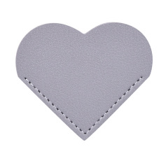 Leather Bookmarks With Heart Shape