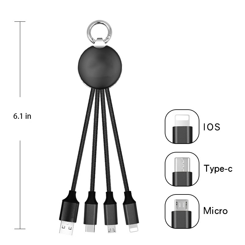 Light Up 5 In 1 Charging Cable