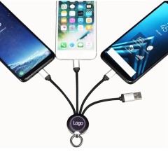 Light Up 5 In 1 Charging Cable