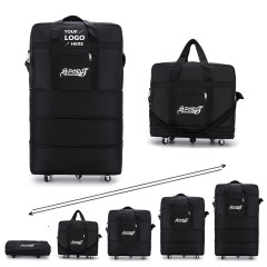 27“ Adjustable Capacity Rolling Duffel Bag