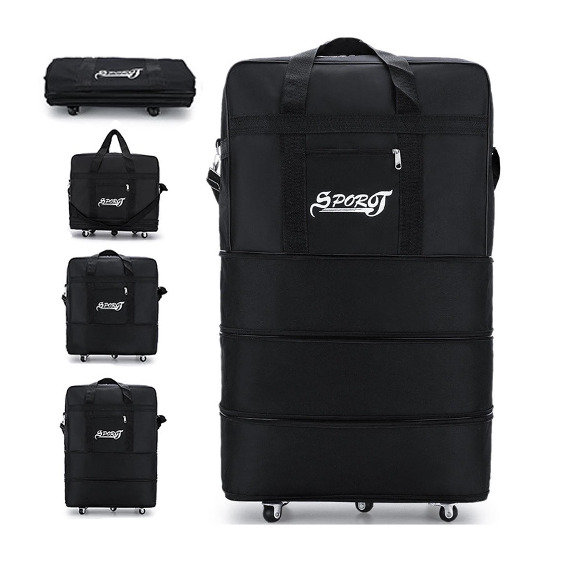 27“ Adjustable Capacity Rolling Duffel Bag
