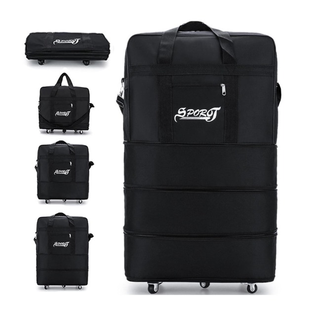 27“ Adjustable Capacity Rolling Duffel Bag