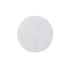 Marble-Wood Spliced Coaster for Tabletop Protection