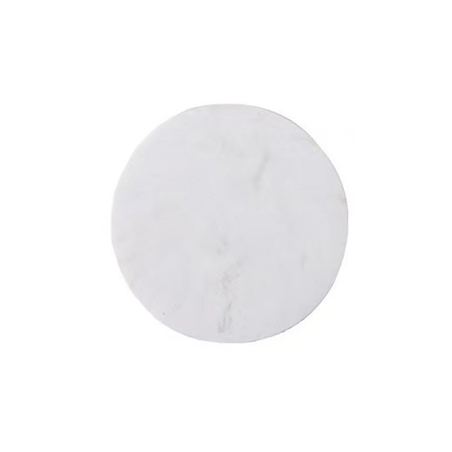 Marble-Wood Spliced Coaster for Tabletop Protection