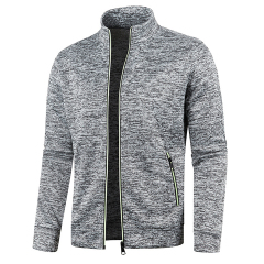 Men's Full Zip Jacket With Zipper Pockets