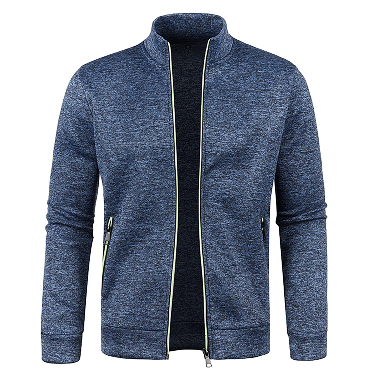 Men's Full Zip Jacket With Zipper Pockets