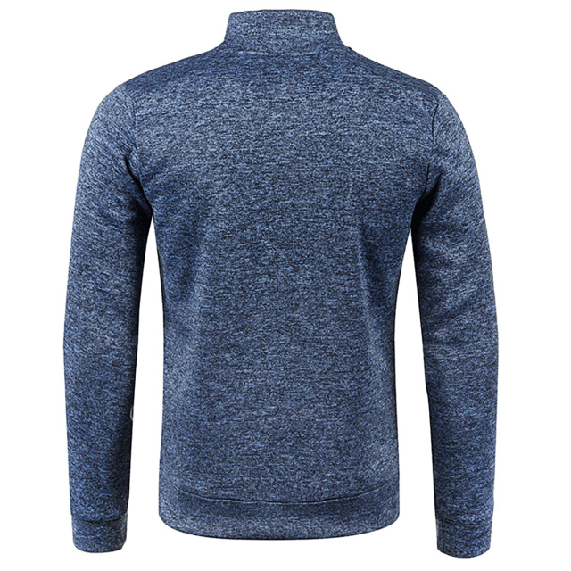 Men's Full Zip Jacket With Zipper Pockets