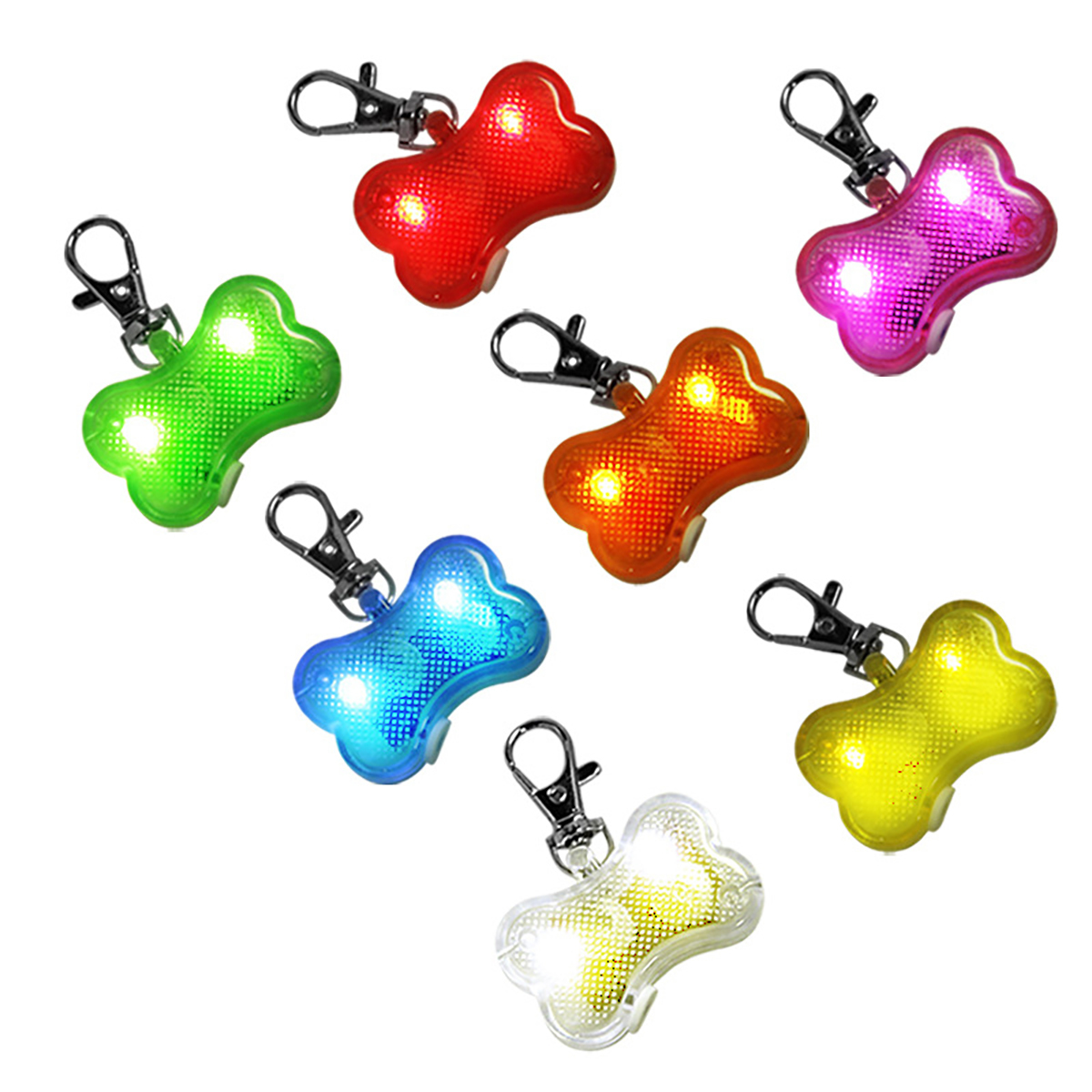 LED Dog Bone Pet Safety Light