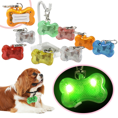LED Dog Bone Pet Safety Light