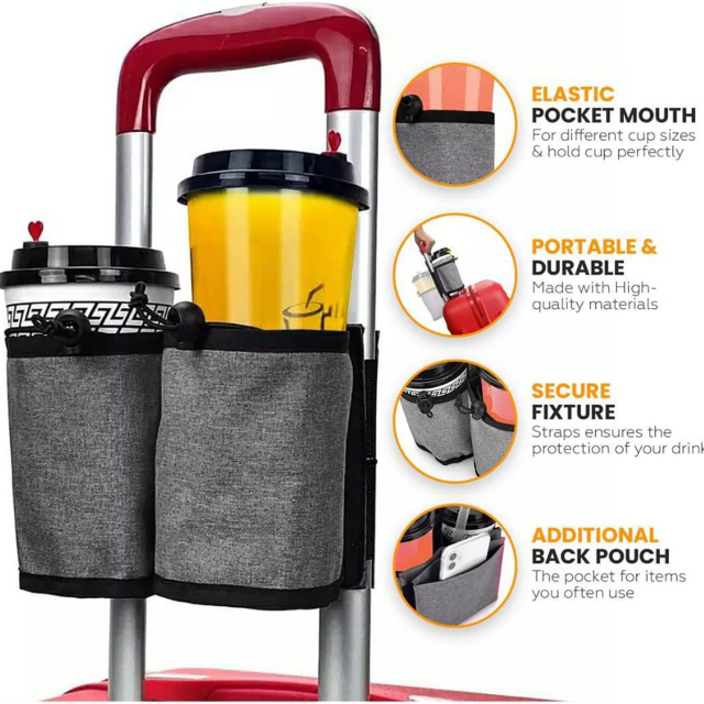 Travel Luggage Cup Holder
