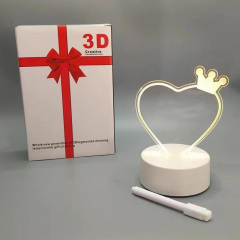 Night Light With Message Board