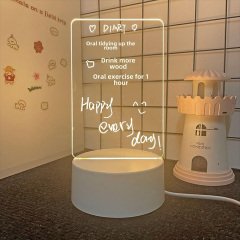 Night Light With Message Board