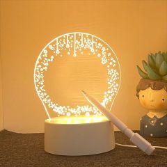 Night Light With Message Board