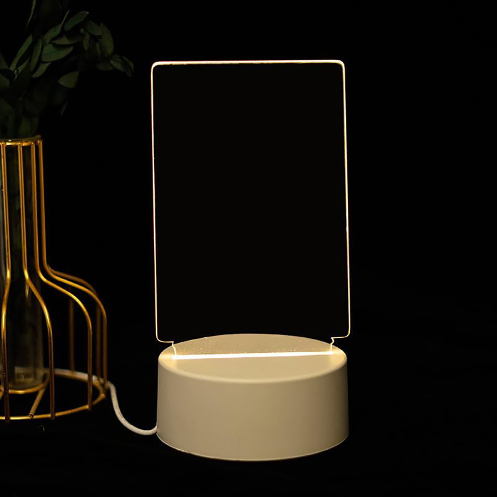 Night Light With Message Board