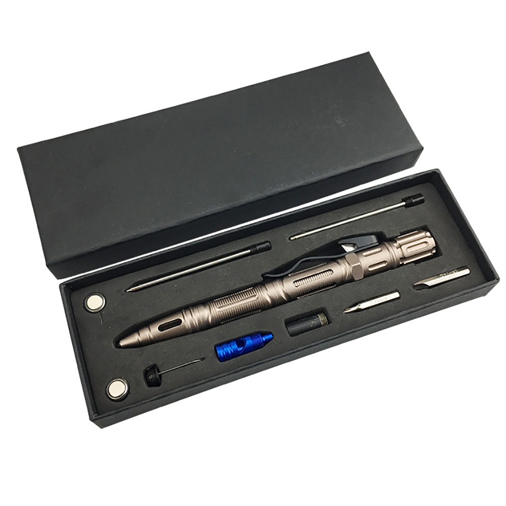 Self-Defense Tactical Pen With LED Light