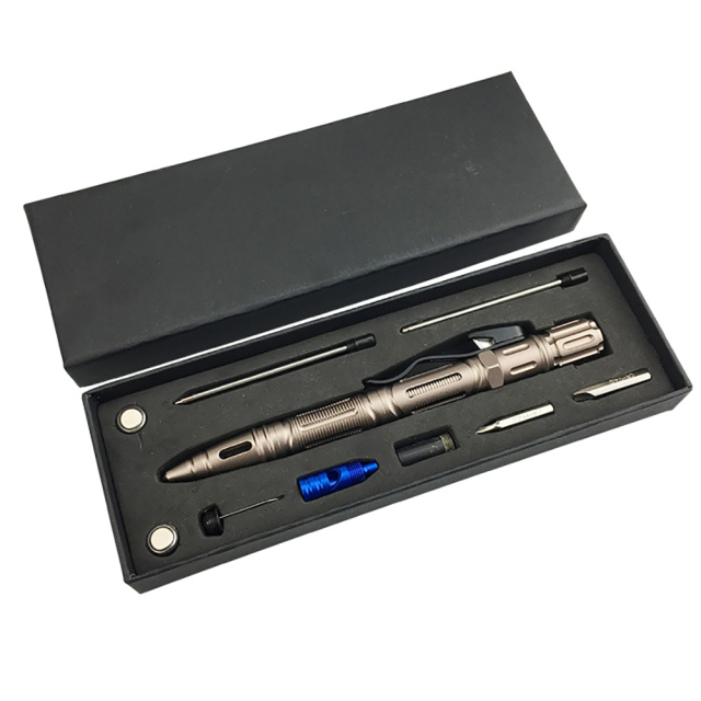 Self-Defense Tactical Pen With LED Light