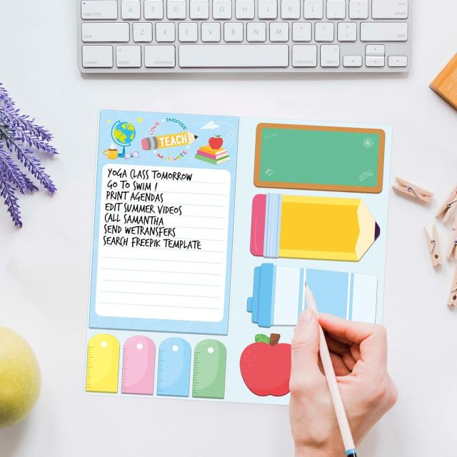 Teacher Sticky Notes Set