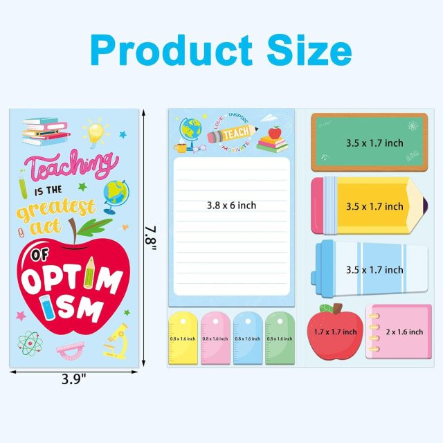 Teacher Sticky Notes Set