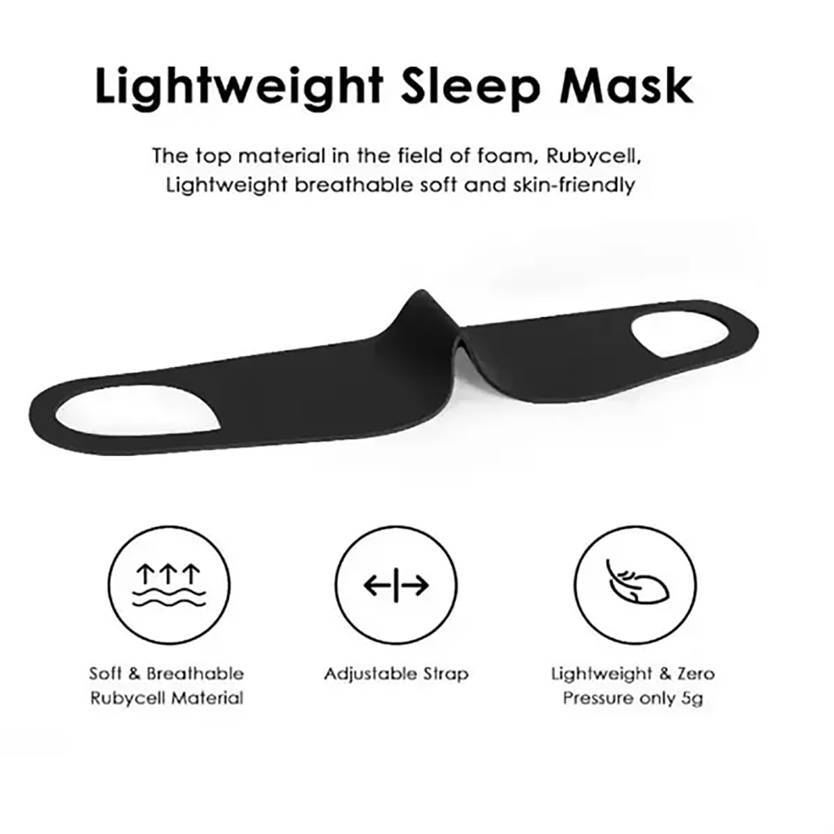 Zero Pressure Sleep Mask